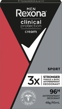 Rexona+Clinical+Deodorant+45mL+-+Sport