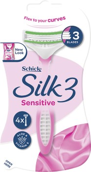 Schick-Xtreme3-Sensitive-Disposable-Womens-Razor-4-Pack on sale
