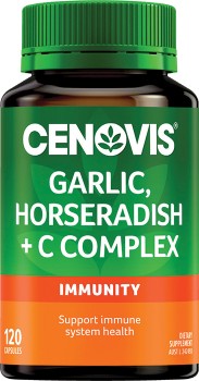Cenovis+Garlic+and+Horseradish+%2B+C+Complex+120+Capsules%2A