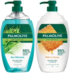 Palmolive-Naturals-Body-Wash-1-Litre-Selected-Varieties on sale