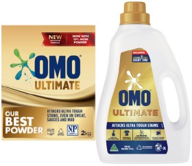 OMO+Expert+Laundry+Liquid+2+Litre%2C+Powder+2kg+or+Capsules+28+Pack+Selected+Varieties