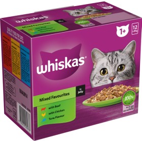 Whiskas+Favourites+Wet+Cat+Food+12x85g+Selected+Varieties