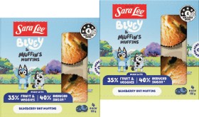 Sara-Lee-Bluey-Muffins-4-Pack-Selected-Varieties on sale