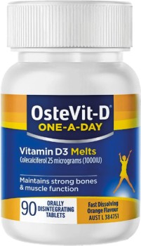 OsteVit-D-One-A-Day-Vitamin-D3-Melts-90-Tablets on sale