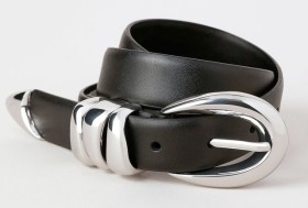 Piper-Cindy-Belt-Black on sale