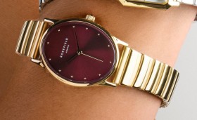 Rosefield-The-Oval-Gold-Watch-Gold on sale