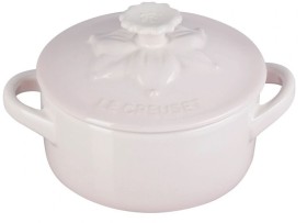 Le-Creuset-Jardin-Daffodil-Mini-Casserole-Pink on sale
