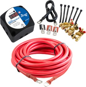 Voltage-12V-140AMP-VSR-Dual-Battery-Volt-Meter-Kit on sale