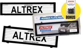Altrex-Number-Plate-Protectors on sale