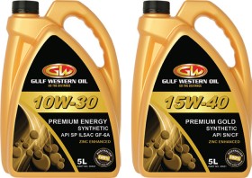 Gulf-Western-PREMIUM-ENERGY-or-GOLD-Engine-Oils on sale