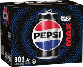 Pepsi-30x375mL-Selected-Varieties on sale