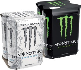 Monster+Energy+Drink+4x500mL+Selected+Varieties
