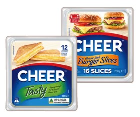 Cheer+Cheese+Slices+250g+Selected+Varieties