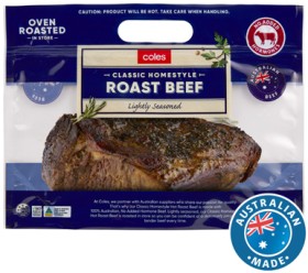 Coles-Classic-Homestyle-No-Added-Hormones-Hot-Roast-Beef on sale