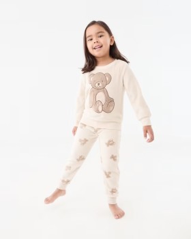 Family-Matching-Fluffy-Pyjama-Set on sale
