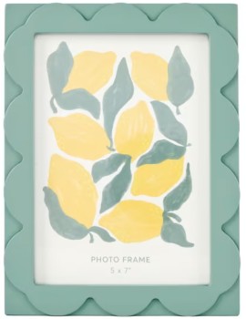 Frame-Scallop-7in-x-5in-Green on sale