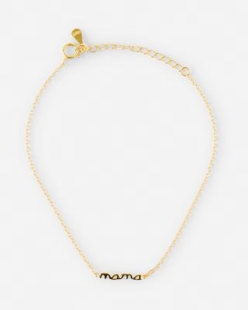 Gold-Plated-Sterling-Silver-925-Mama-Bracelet on sale