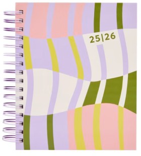 25-26-18-Month-Spiral-Planner-Abstract on sale