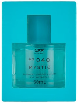 OXX-Fragrance-No-040-Mystic-Eau-De-Parfum-50ml-Bergamot-Juniper-and-Amber on sale