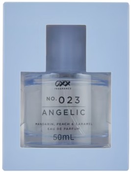 OXX-Fragrance-No-023-Angelic-Eau-De-Parfum-50ml-Mandarin-Peach-and-Caramel on sale