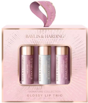 Baylis-Harding-Signature-Collection-Glossy-Lip-Trio-Jojoba-Vanilla-and-Almond-Oil on sale