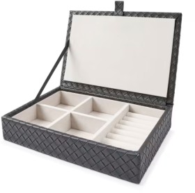 Weave-Jewellery-Storage-Black on sale