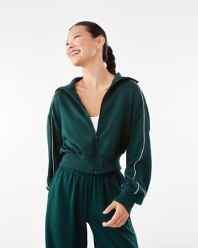 Active-Womens-Interlock-Zip-Long-Sleeve-Jumper on sale