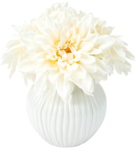 Artificial-Florals-in-White-Vase on sale