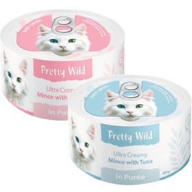 Pretty-Wild-Creamy-Mince-Wet-Cat-Food-85g on sale