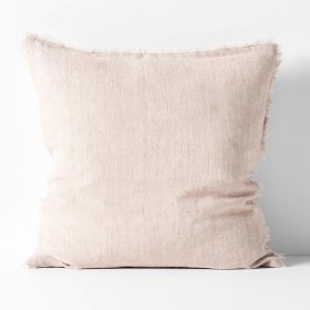 Aura+Home+Vintage+Linen+Fringe+Cushion