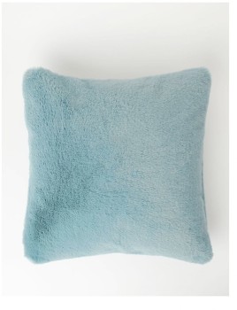 Heritage-Amelie-Faux-Fur-Cushion-Duck-Egg on sale