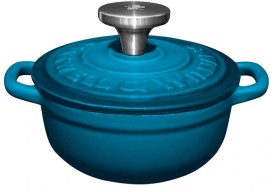 Maxwell-Williams-Cast-Iron-Mini-Cocotte-95cm-Midnight-Blue on sale