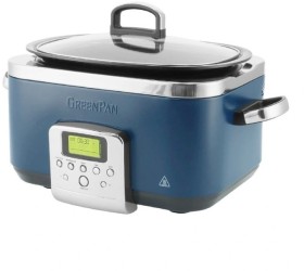 Greenpan-Elite-6L-Slow-Cooker-Oxford-Blue on sale