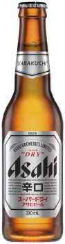 Asahi-Super-Dry-Bottles-24x330mL on sale