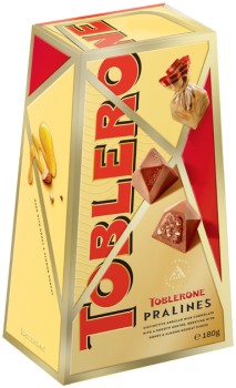 Toblerone-Pralines-Chocolate-Box-180g on sale