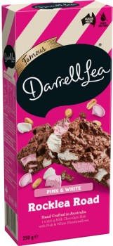 Darrell-Lea-Pink-White-Rocklea-Road-250g on sale