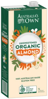 Australia%26rsquo%3Bs+Own+Organic+Almond+or+Coconut+Milk+1+Litre+Selected+Varieties