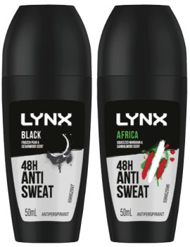 Lynx+Antiperspirant+Roll%E2%80%91On+50mL+Selected+Varieties