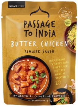 Passage+To+India+Simmer+Sauce+375g+Selected+Varieties