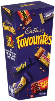 Cadbury-Favourites-336340g-Selected-Varieties on sale