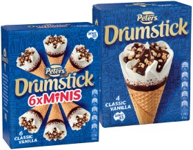 Peters+Drumstick+4+Pack+or+Minis+6+Pack+Selected+Varieties