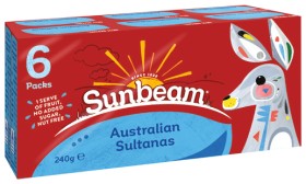 Sunbeam+Sultana+Snack+Pack+6x40g