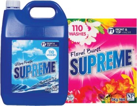 Supreme-Laundry-Powder-5kg-or-Liquid-5-Litre on sale