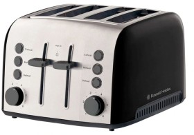 Russell-Hobbs-Brooklyn-4-Slice-Toaster-Black on sale