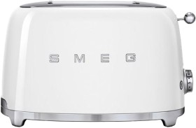 Smeg-50s-Style-2-Slice-Toaster-White on sale