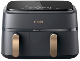 Philips-3000-Series-Dual-Basket-Airfryer-Black on sale