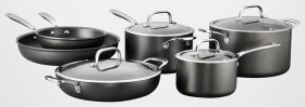 The-Cooks-Collective-One-Hard-Anodised-Cookware-6pc-Set on sale