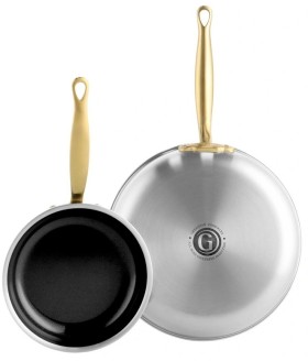 GreenPan+Premiere+Gold+Frypan+2pc+Set+20%2F26cm