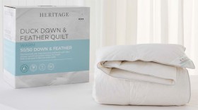 Heritage-5050-Duck-Down-Feather-Quilt on sale