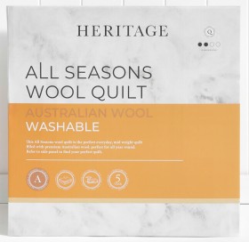 Heritage-All-Seasons-Wool-Quilt on sale